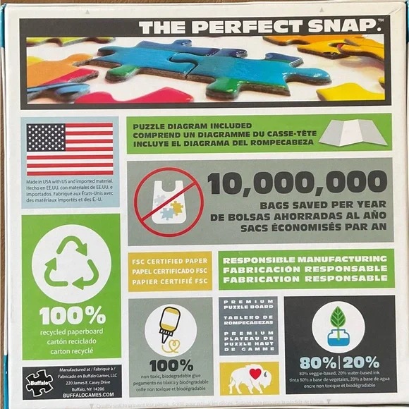 NIB - Buffalo Games “Enchanted Garden” 1000 piece puzzle - Picture 2 of 2